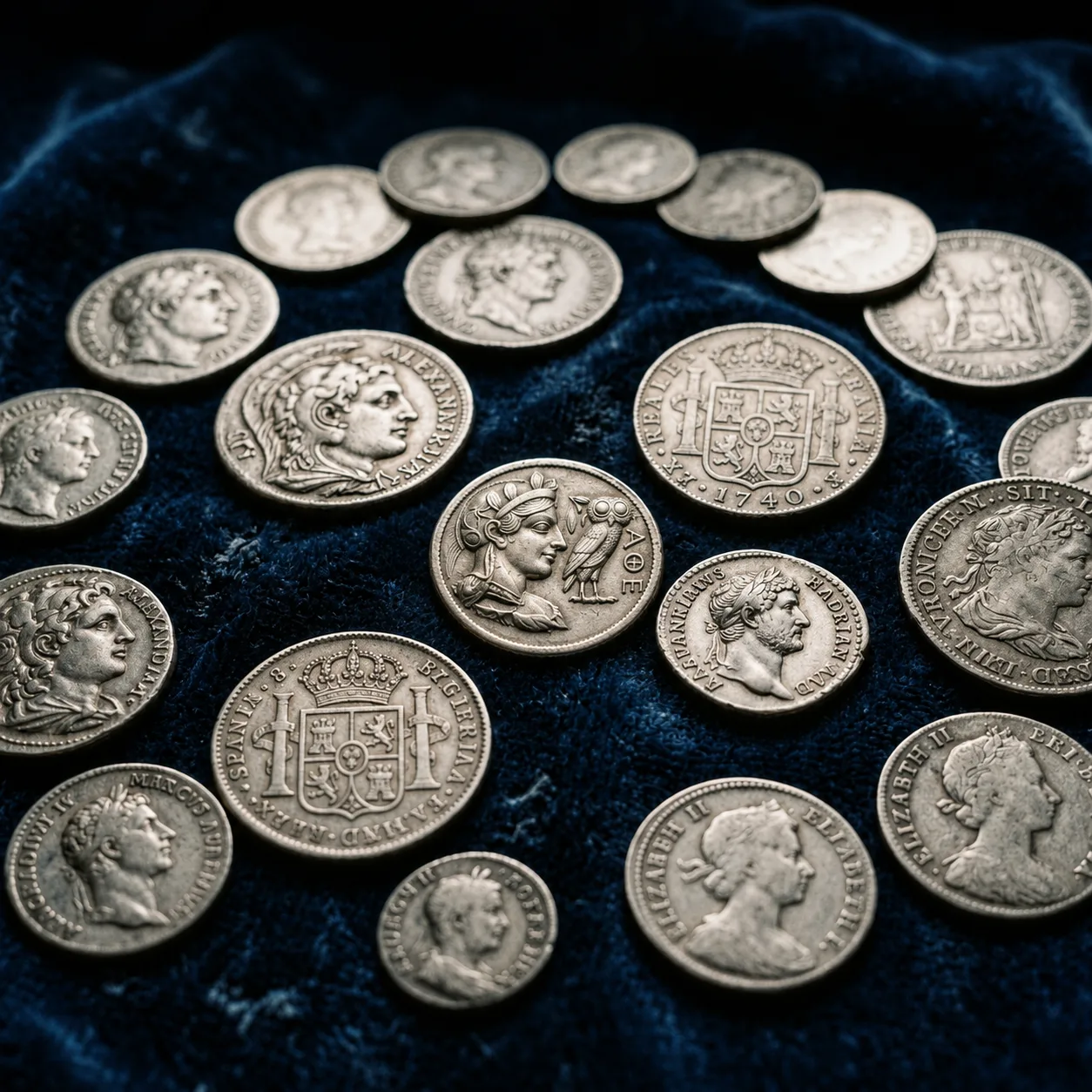 Vintage Silver Coins