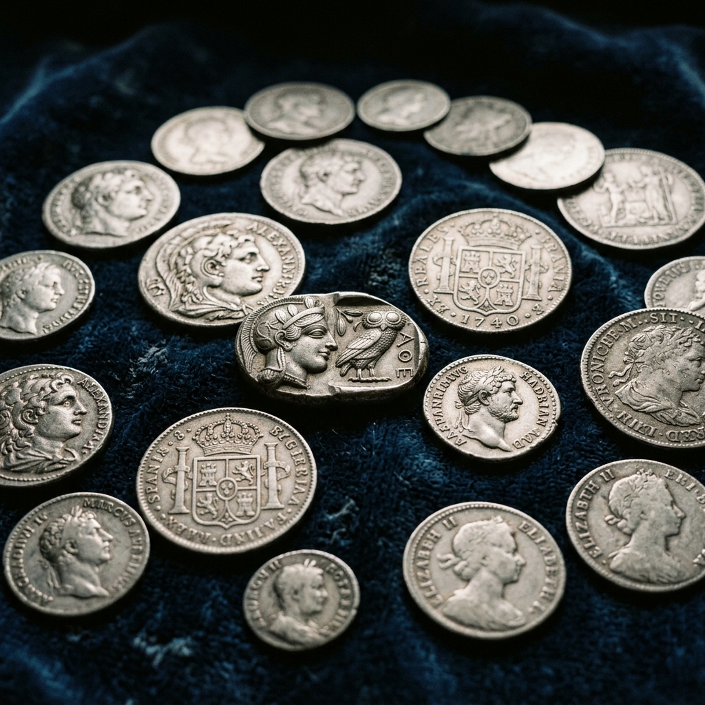 Vintage Silver Coins